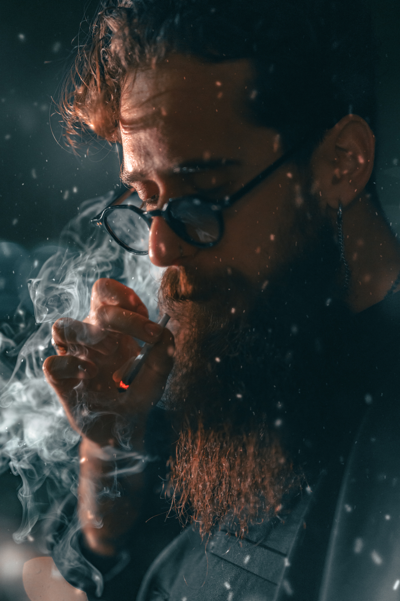 Cinematic portrait photographed by Dor Sasson